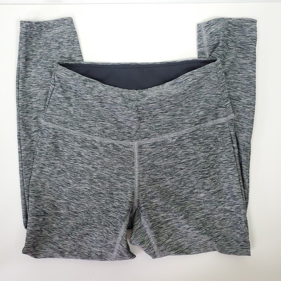 New Balance Heather Gray Capri Activewear Pants Exercise Run Jog Womens Size XS - Picture 5 of 10